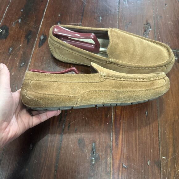 UGG Australia Alder Suede Slipper for Men, Size US 9 - Chestnut Indoor/Outdoor main image 9